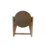 Fa kaparógömb macskáknak – természetes jutakötél borítással