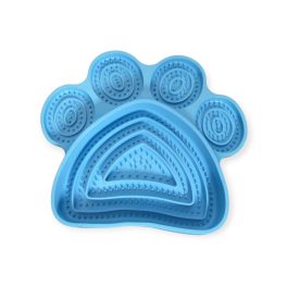Tappancs formájú tál kutyáknak és macskáknak kék