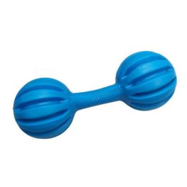Dupla labdás rágójáték - kutyáknak kék