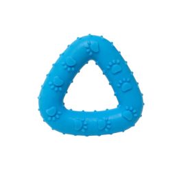   Háromszög alakú tappancsos rágójáték kutyáknak – kék
