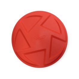   Rugalmas frizbi kutyáknak – strapabíró, könnyű gumijáték piros