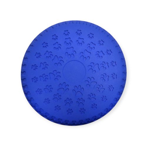 Tappancs mintás frizbi kutyáknak – strapabíró, rugalmas gumijáték 