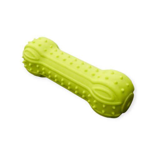 Csipogós gumicsont kutyáknak - sárga