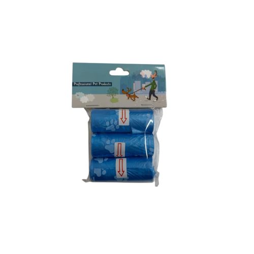 Kutyapiszokzacskó 3 tekercses — mancs mintás