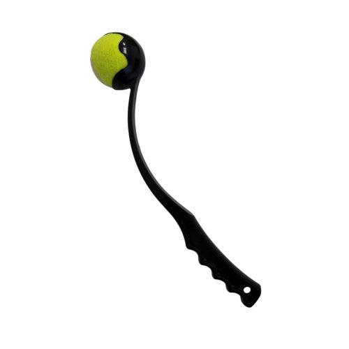 Labdadobó kar — kutyajáték fekete