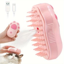 Pet Spa- Spray masszázs kefe kutyáknak és macskáknak