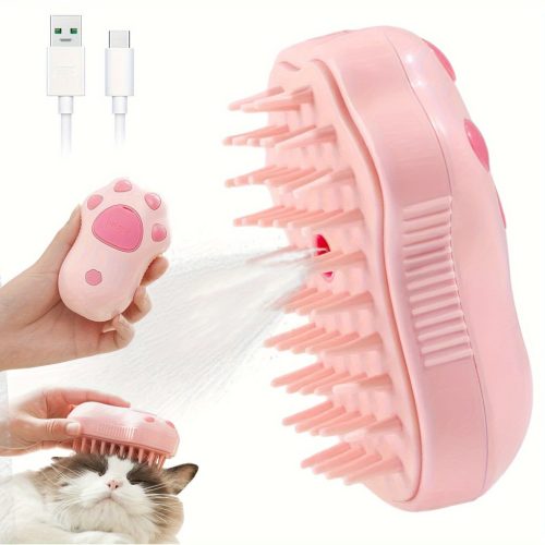 Pet Spa- Spray masszázs kefe kutyáknak és macskáknak