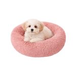 Kistappancs Relax Bed – extra puha plüss fekhely kutyáknak és cicáknak (100cm)